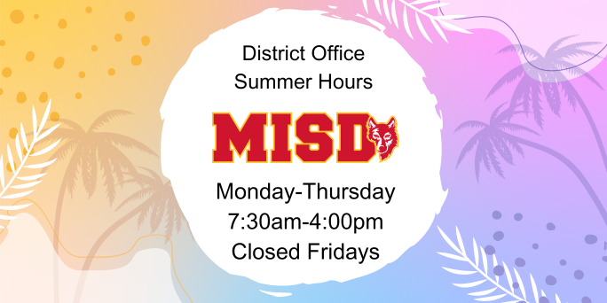 District Summer Hours