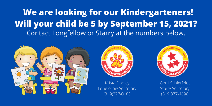 Seeking Incoming Kindergarteners | Marion Independent School District