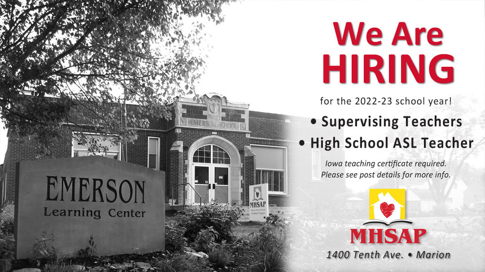 Hiring Now for the 2022-23 School Year