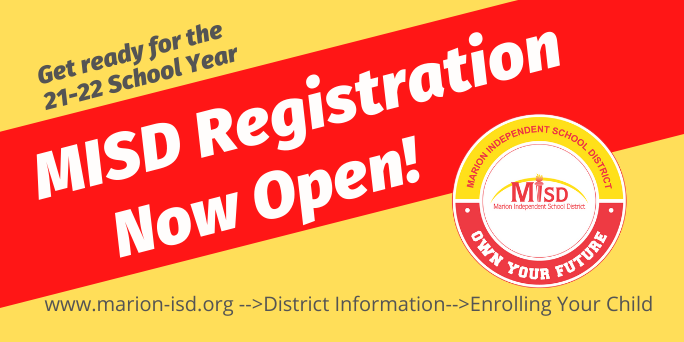 21-22 Registration Open