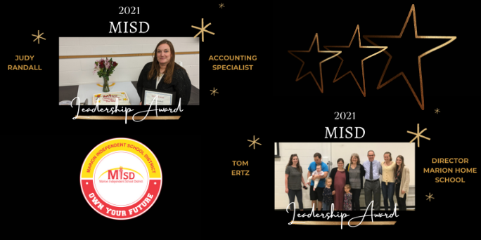 Outstanding Staff Receive 2021 MISD Leader Awards