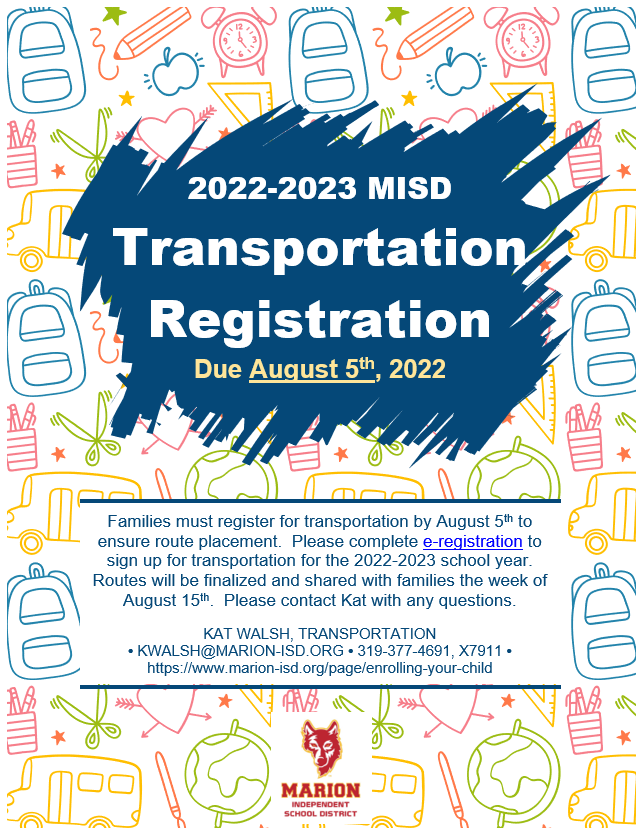 Transportation Registration